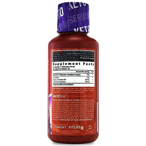 iSatori L-Carnitine Liquid Metabolic Enhancer and Energy Booster - Health and Fitness iSatoriAu supplements