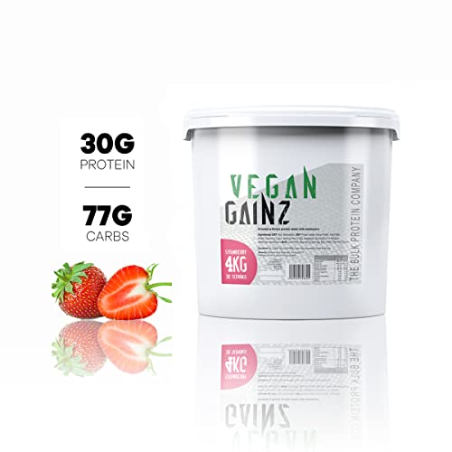 The Bulk Protein Company, Vegan Gainz - Plant Based Protein Powder - Weight Gainer- 32 Servings The Bulk Protein CompanyAu supplements
