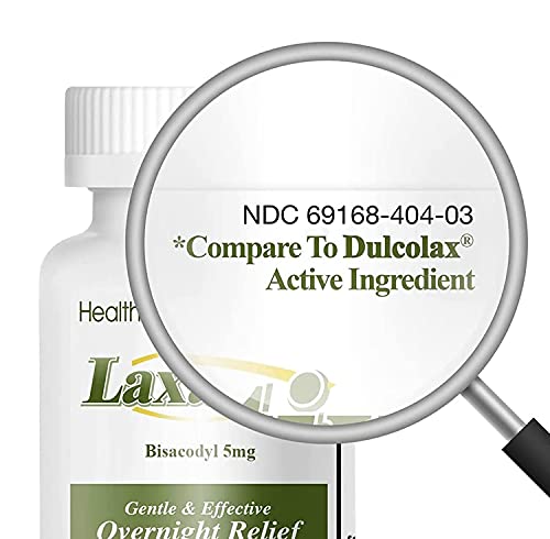 HealthA2Z Laxative Bisacodyl 5mg | 250 Counts | Gentle and Fast Overnight Relief HealthA2ZAu supplements
