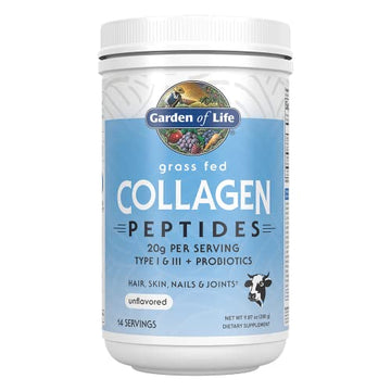 Garden of Life Grass Fed Collagen Peptides Powder – Unflavored, for Women Men Hair Garden of LifeAu supplements