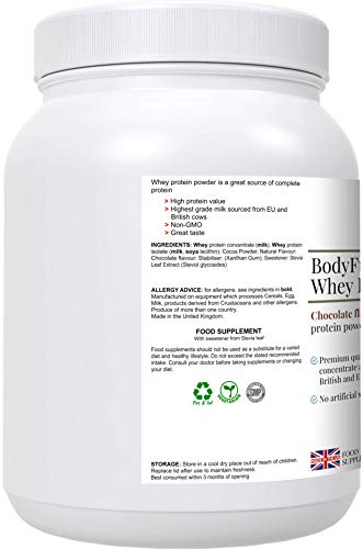 Complementary Supplements - BodyFuel Whey Protein Isolate & Concentrate Chocolate Flavour Complementary SupplementsUS supplements