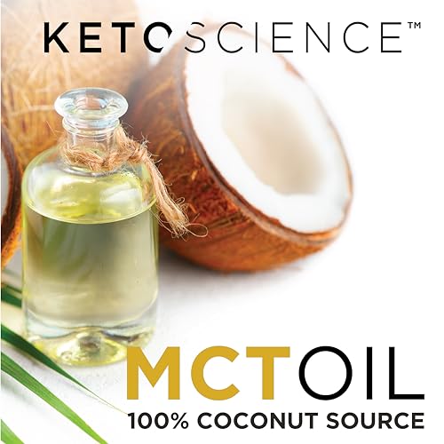 Keto Science Ketogenic MCT Oil Dietary Supplement, Made from 100% Coconuts, Sustained Keto ScienceAu supplements