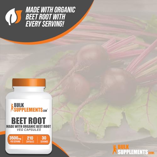BULKSUPPLEMENTS.COM Beet Root Capsules - Beetroot Supplement, Beet Root Pills BULKSUPPLEMENTS.COMUS supplements