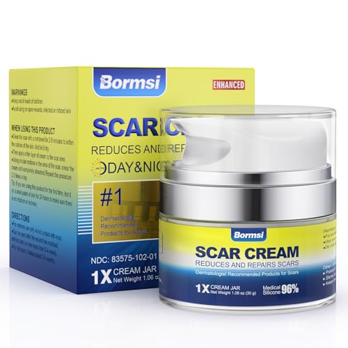 BORMSI Scar Cream,Active Silicone Dimethicone Scar Gel-Advanced BORMSIAu supplements