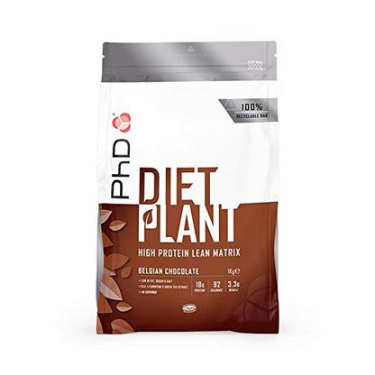 PhD Nutrition Diet Plant, Vegan Protein Powder Plant Based, High Protein Lean Matrix PhDUS supplements