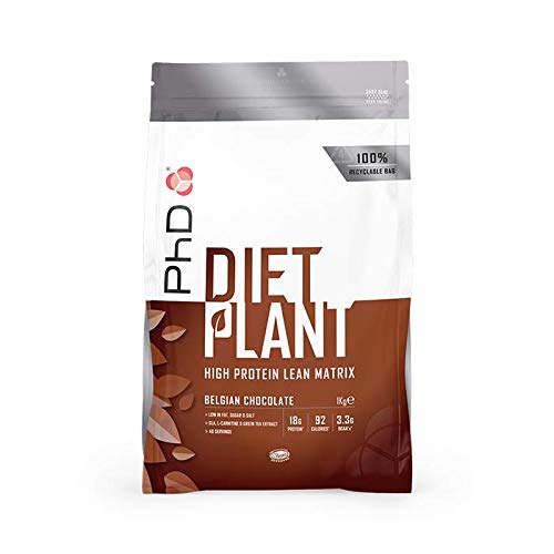 PhD Nutrition Diet Plant, Vegan Protein Powder Plant Based, High Protein Lean Matrix PhDAu supplements