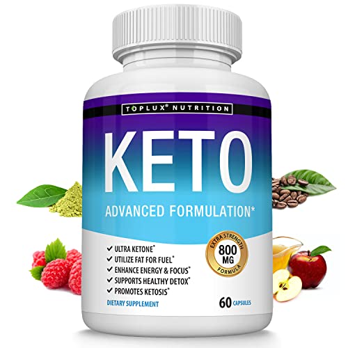 Toplux Keto Pills Ketosis Diet - Natural Ketosis Using Ketone & Ketogenic Diet, Support TopluxAu supplements
