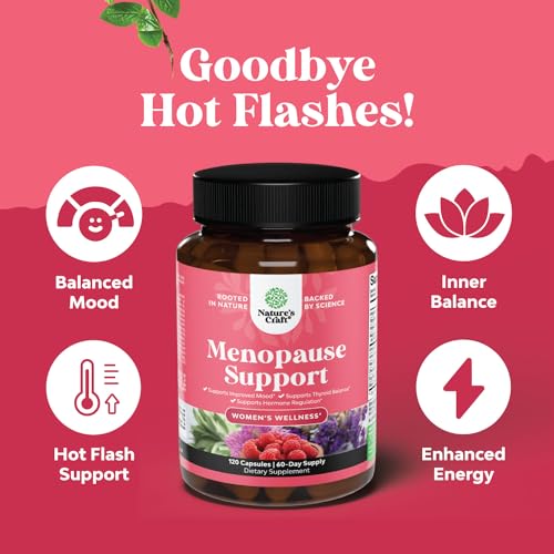 Complete Herbal Menopause Supplement for Women - Multibenefit Menopause Relief Hormone Natures CraftAu supplements