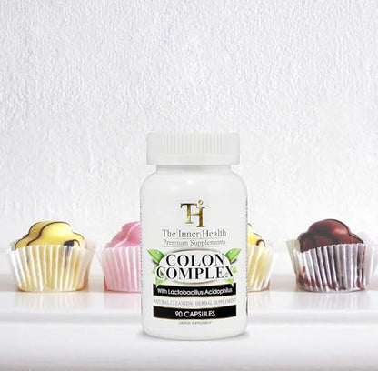 The Inner Health Colon & Gut Cleanse Detox Formula - Supporting Gut Health, Purification The Inner HealthUS supplements