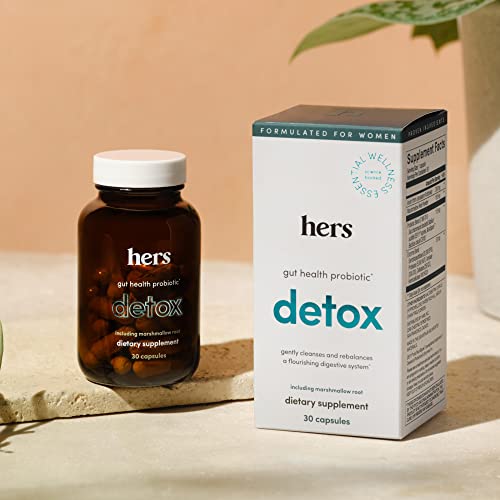 Hers Detox Supplement - Women's Probiotic Supplement for Detoxing - Helps Support HIMS & HERSUS supplements