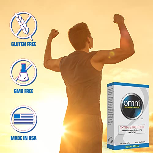 Wellgenix Omni Herbal Detox Cleanse Softgel: Fast Acting Body Detox, Quick Flush Toxin Removal WellgenixUS supplements