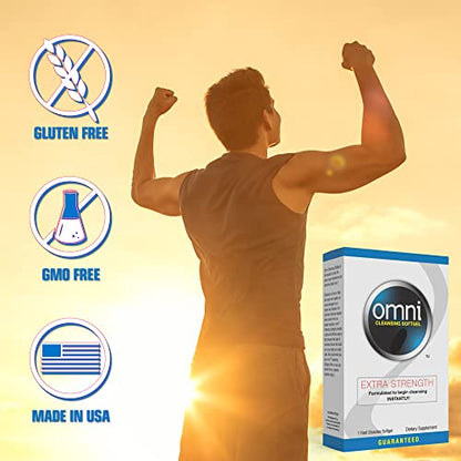 Wellgenix Omni Herbal Detox Cleanse Softgel: Fast Acting Body Detox, Quick Flush Toxin Removal WellgenixUS supplements