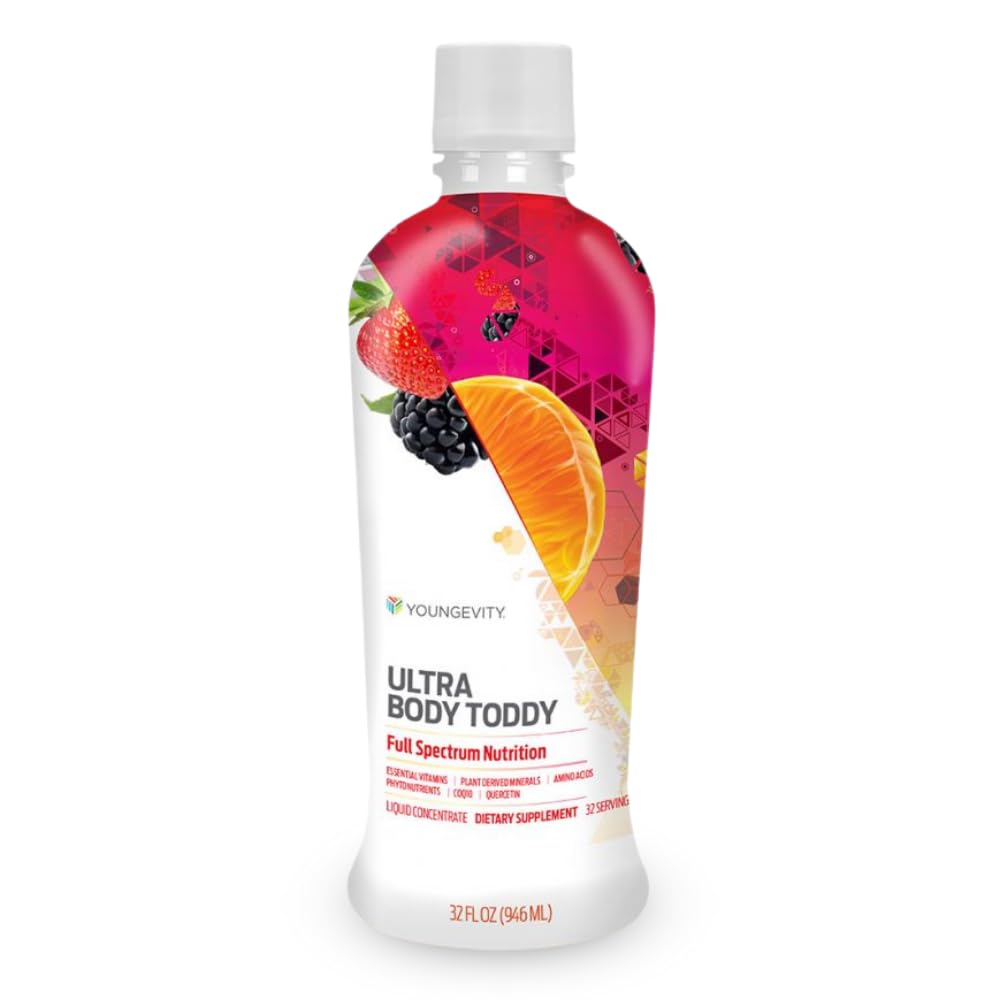 Youngevity Ultra Body Toddy - 100+ Nutrient Mega Multi-Vitamin Mineral Supplement for Men and Women - Enhanced Absorption - Phytonutrients - Amino Acids - (32 Fl Oz) YoungevityAu supplements