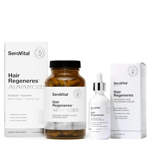 SeroVital Hair Regeneres Advanced Healthy Hair Growth Bundle SerovitalUS supplements