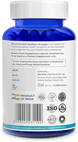 Biovitalia Plant Based Collagen Builder Capsule with Biotin & Vitamin C | Dietary Supplement for Men & Women BIOVITALIA ORGANICSAu supplements
