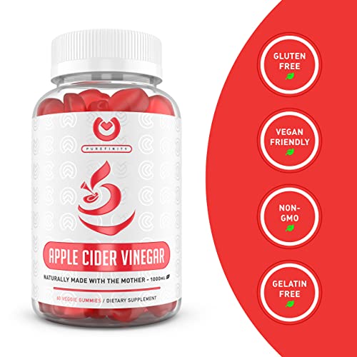 PUREFINITY Apple Cider Vinegar Gummies – Raw, Natural, Unfiltered ACV from The Mother PUREFINITYAu supplements