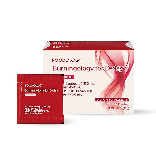 FOODOLOGY Burningology D-Day (Pack of 1, 10 Days) - Jiaogulan, Wakame Complex, Green Tea Extract FOODOLOGYUS supplements
