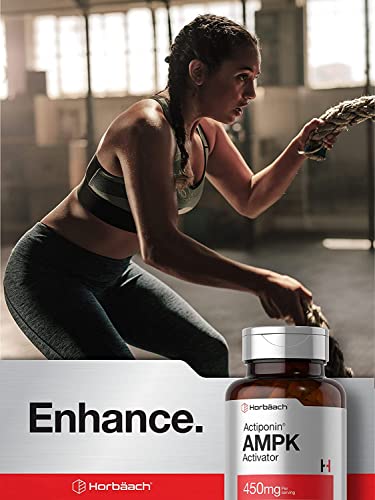 AMPK Metabolic Activator 450 mg | 60 Capsules | Non-GMO, Gluten Free | Jiaogulan Gynostemma HorbäachUS supplements