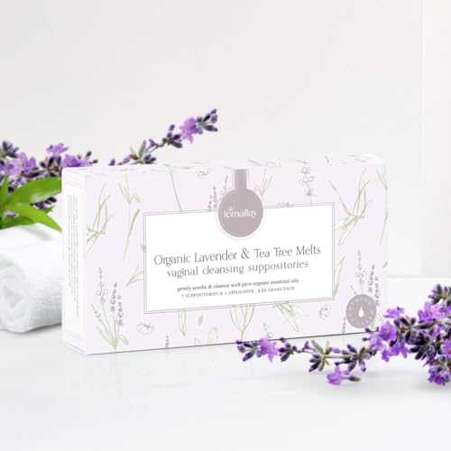 Femallay Organic Lavender and Tea Tree Oil Vaginal Cleansing Suppositories for Hygiene FemallayAu supplements