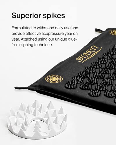 ShaktiMat Acupressure Mat Original Level, Organic Cotton GOTS Certified, HSA/FSA ShaktiMatAu supplements