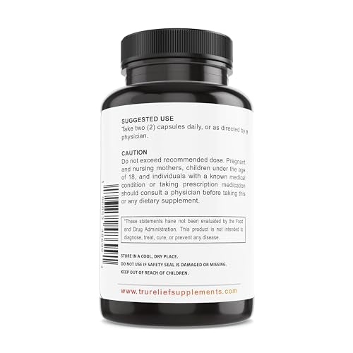 TR TRURELIEF Berberine 1200mg w/Ceylon Cinnamon & Green Tea - 120 Caps TR TRURELIEFAu supplements