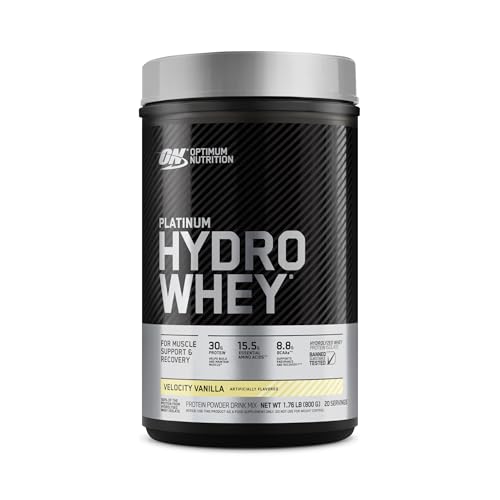 Optimum Nutrition Platinum Hydrowhey Protein Powder, 100% Hydrolyzed Whey Protein Optimum NutritionUS supplements