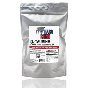 HR Supplements Taurine Powder, 1 Kilogram (2.2 Lbs) | Muscle Recovery | Cardio & Energy Hard RhinoAu supplements