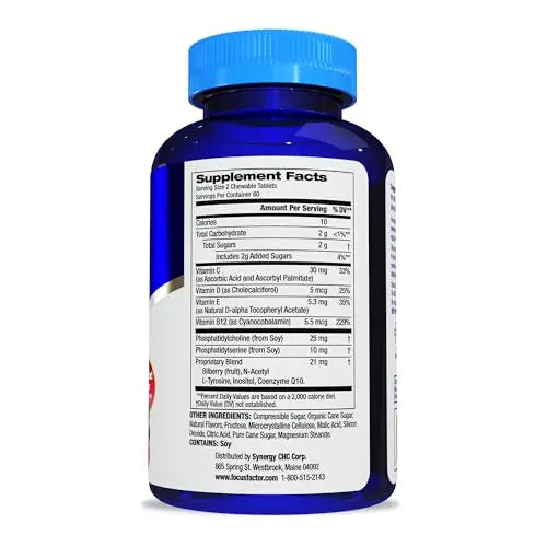 Focus Factor Kids Extra Strength Daily Chewable for Brain Health Support, 120 Count – Vitamins - Quality Formula Focus FactorAu supplements