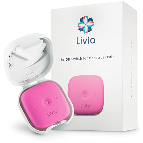 Livia Menstrual Pain Relief Device, Pink - The Off Switch for Period Pain - Portable Unit LiviaAu supplements