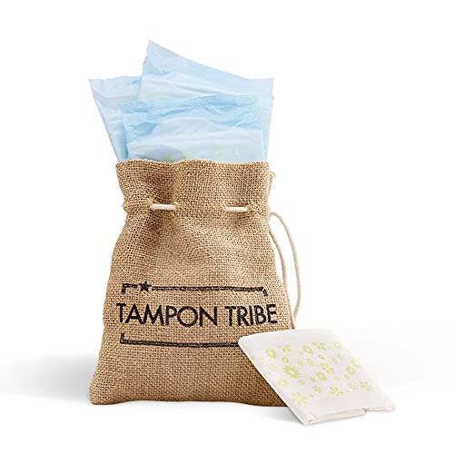 Tampon Tribe - Organic Cotton Pads with Wings for Women, Chemical-Free Breathable Sanitary Pads Tampon TribeAu supplements