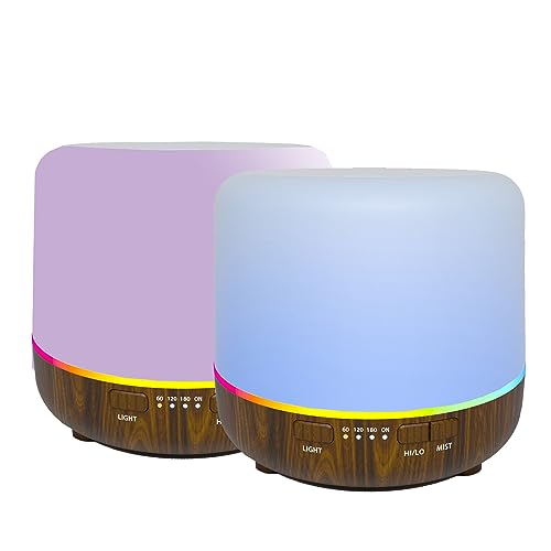 Scent Essential Oil Diffuser 2 Pack Max 200 ML Ultrasonic Cool Mist Humidifiers and Aromatherapy OtheyaAu supplements