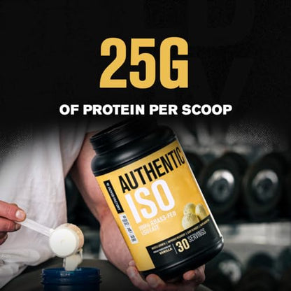 Jacked Factory Authentic ISO Grass Fed Whey Protein Isolate Powder - Low Carb Jacked FactoryUS supplements