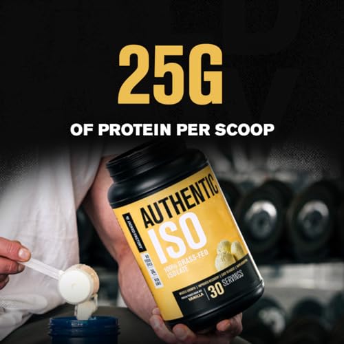 Jacked Factory Authentic ISO Grass Fed Whey Protein Isolate Powder - Low Carb Jacked FactoryUS supplements