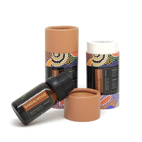 My Health A-Z Sandalwood Essential Oil, Organic 10ml (Santalum Album) Extracted My Health A-ZAu supplements