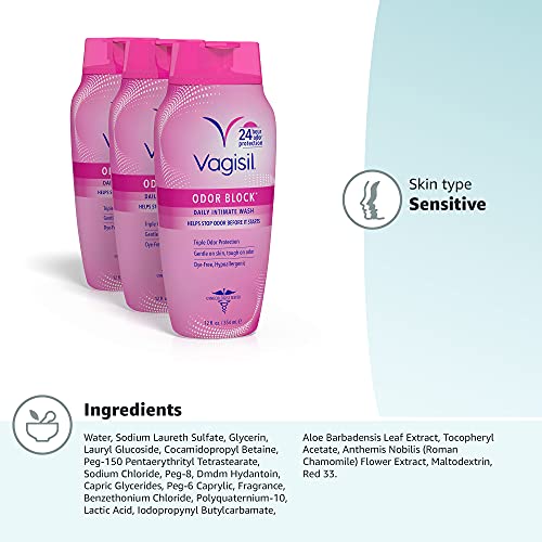 Vagisil Feminine Wash for Intimate Area Hygiene, Odor Block, Gynecologist Tested VagisilAu supplements
