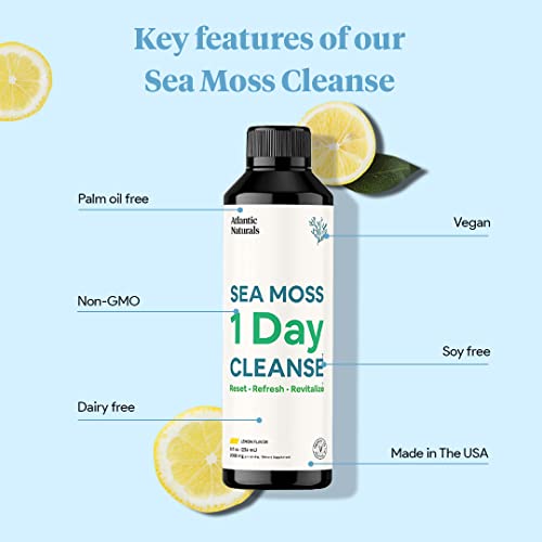 Sea Moss 1 Day Cleanse - Full Body Detox to support bowel movements, Kidney Health Atlantic NaturalsAu supplements