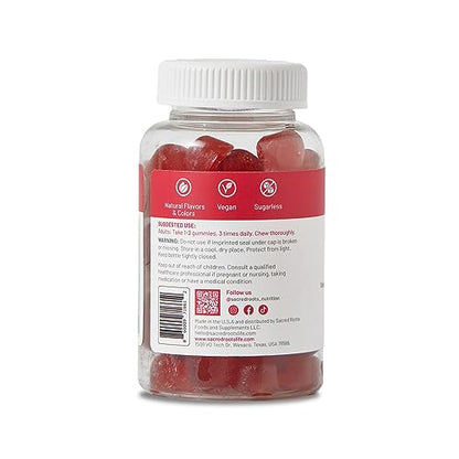 Sacred Roots Sugar-Free, Apple Cider Vinegar Gummies, 60 Gummies – Supports Healthy Sacred RootsUS supplements