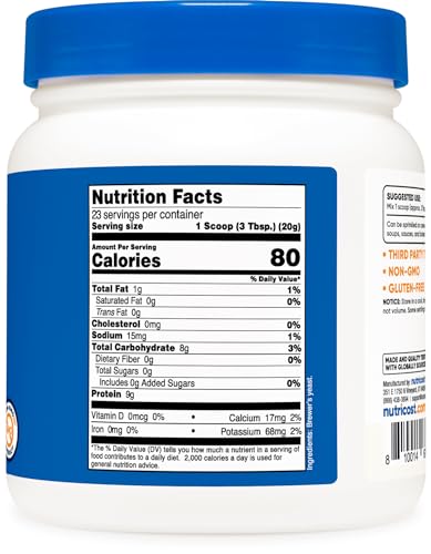 Nutricost Brewers Yeast Powder 1LB (16oz) - Non-GMO, Vegetarian Friendly NutricostAu supplements