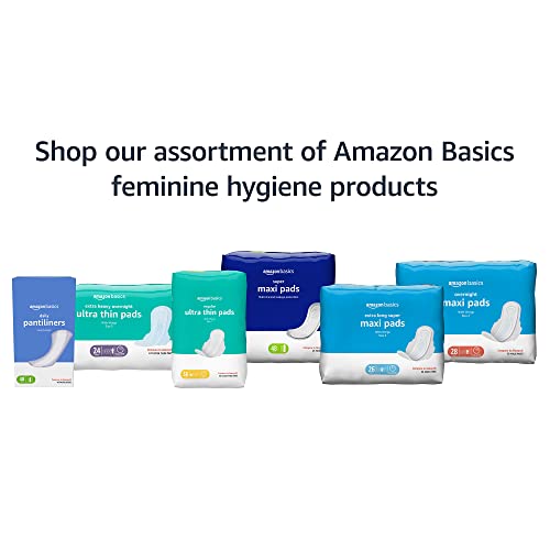Amazon Basics Thick Maxi Pads with Flexi-Wings for Periods, Long Length, Super Absorbency Amazon BasicsAu supplements
