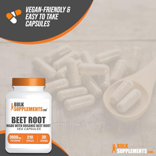 BULKSUPPLEMENTS.COM Beet Root Capsules - Beetroot Supplement, Beet Root Pills BULKSUPPLEMENTS.COMUS supplements