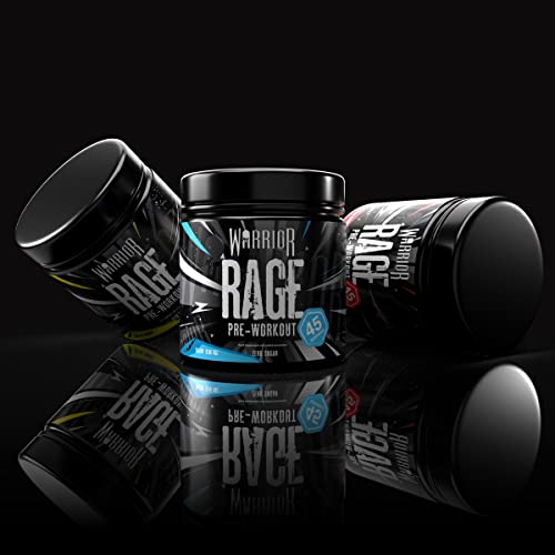 Warrior - RAGE Pre Workout Powder – Lightnin’ Lemonade 392g, WA-RG-045-01 WarriorAu supplements