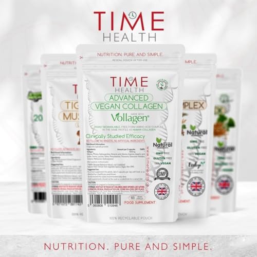 Vollagen® Advanced Vegan Collagen - 18 Amino Acid Complex in Ratio of Collagen Time HealthAu supplements