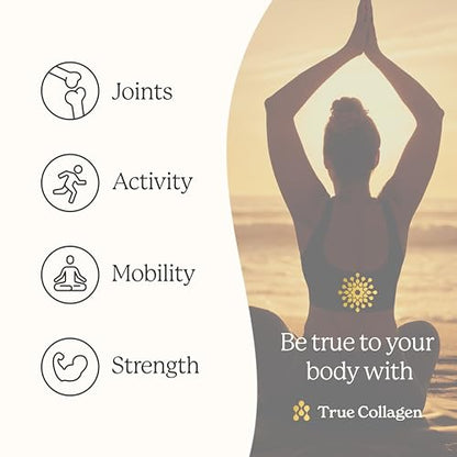 True Collagen Joint Peptides - Pack of 500ml, Berry Flavour | Dietary Supplements with Turmeric & Green Tea Extract True CollagenUS supplements
