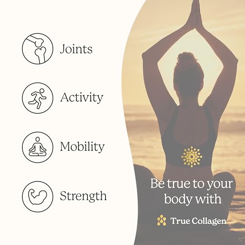 True Collagen Joint Peptides - Pack of 500ml, Berry Flavour | Dietary Supplements with Turmeric & Green Tea Extract True CollagenAu supplements