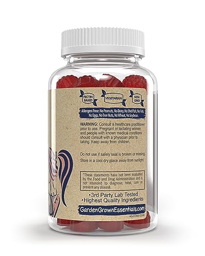 Womens Postpartum Hair Loss Gummies - Formuated for Postnatal Hair Care, Growth Garden Grown EssentialsUS supplements