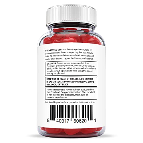 Justified Laboratories Luxe Keto ACV Gummies 1000MG with Pomegranate Juice Beet Root Justified LaboratoriesUS supplements