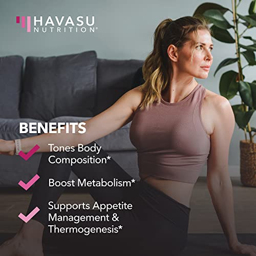 HAVASU NUTRITION Night Time Fat Burner Weight Loss Pills for Women | Appetite Suppressant for Weight Loss (+ Vitamin D, 60 Count) HAVASU NUTRITIONAu supplements