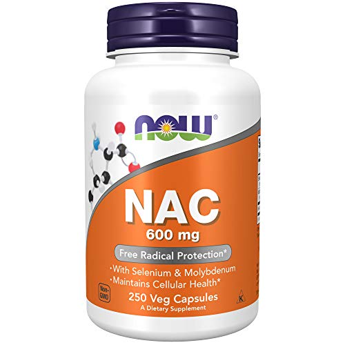 NOW Supplements, NAC (N-Acetyl Cysteine) 600 mg with Selenium & Molybdenum NOWUS supplements