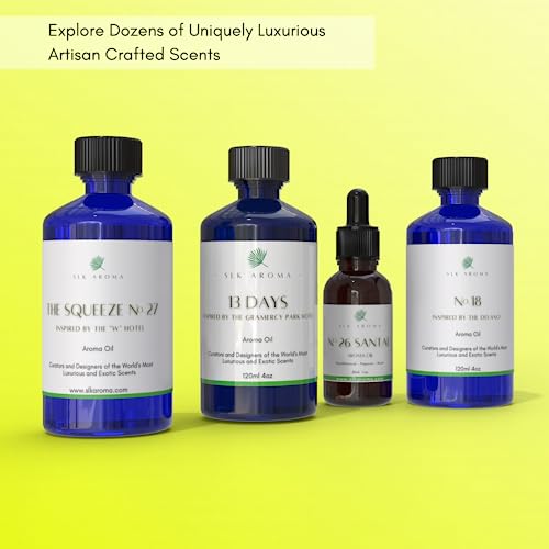 SLK Aroma, Santal Aroma Diffuser Oil, No. 26, Ultra Luxury Niche Blend of The Finest Essential Oils SLK AromaAu supplements