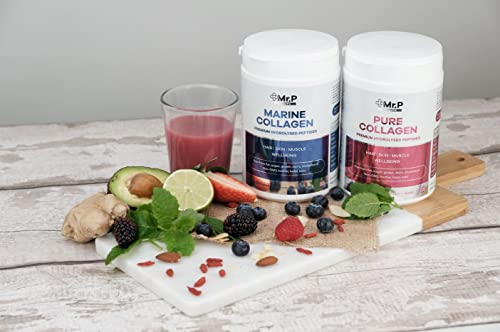 Mr.P Health Pure Collagen Peptides 400g Types I III Food Supplement Unflavoured Powder MR.P HealthAu supplements